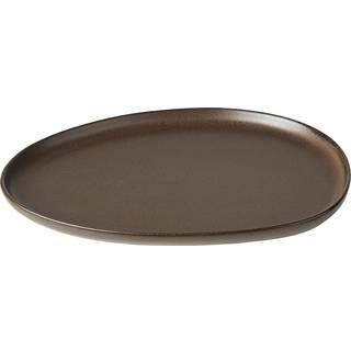 Aida RAW Metallic Brown Organic frokosttallerken 24 cm