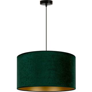 Pendellampe Golden Roller Ø 40 cm mørkegrøn/guld