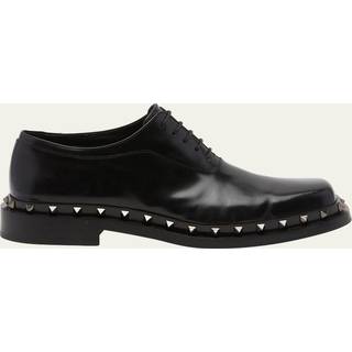 Valentino Garavani Rockstud leather Oxford shoes - black - EU 40