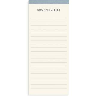 Burde Shopping List Notesblok