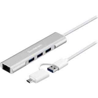 Sandstrøm USB 3.0 hub
