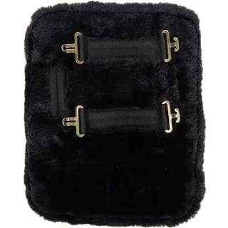 Kentucky - BIB, Dækken forlænger med pels. Chest expander vegan sheepskin - Black