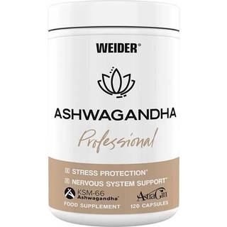 Weider - Ashwagandha Professionel - 120 kapsler
