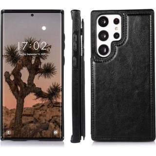 Samsung S23 Ultra stødsikker dækselkortholder 3-POCKET Flippr