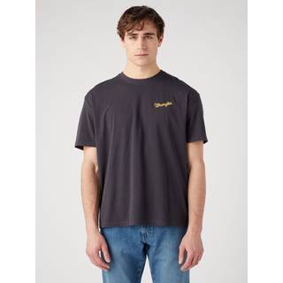 Slogan T-shirt, Faded Black, M