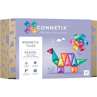 CONNETIX Mini Pack - magnetsæt 32 dele - pastel