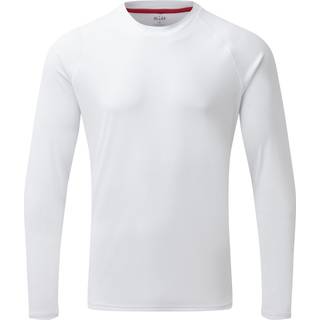 UV-trøje Gill UV Tec Long Sleeve White, herre, Large