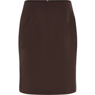 Cro Skirt Nederdele 7232/307 592-Dk. Brown (42, Length: 60 cm)