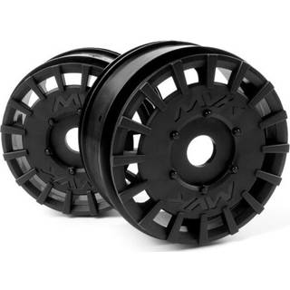 QuantumR Rally Car Wheel (Black/2pcs)