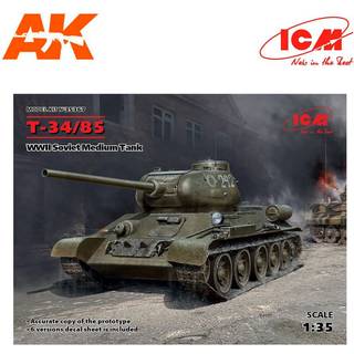 T-34-85, WWII Soviet Medium Tank