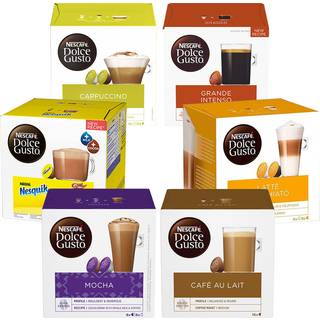 Nescafé | Family Pack - 96 Kapsler til Nescafé Dolce Gusto