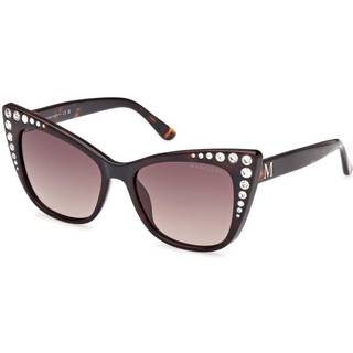 Guess by Marciano Kvinde GM00000 52F Solbriller Plast Havana klar Brun Cat Eye Normal Skygge