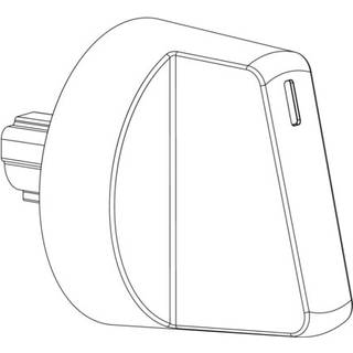 Electrolux knap, gas, hvid 140198832044