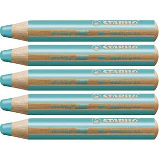 Stabilo woody 880-470 Turkis tyk farveblyant 5stk