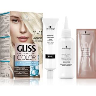 Schwarzkopf Gliss Color Permanent hårfarve Skygge 11-11 Ultra Light Titanium Blonde 1 stk. - 1 stk.