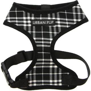 Urban Pup Harness - Black Tartan / XL