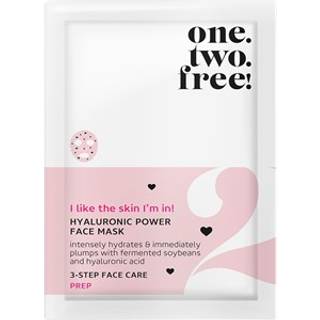 One.two.free! Hudpleje Ansigtspleje Hyaluronic Power Face Mask 1 Stk. (41,00 kr / 1 stk.) - 1 Stk.