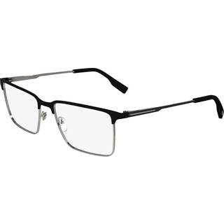 Lacoste Mand L2296 002 Optiske stel Metal Sort Firkantet Normal Normal