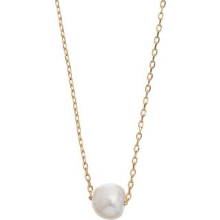 Timi Of Sweden Delicate Pearl Necklace Gold
