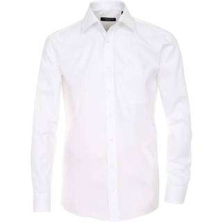 CasaModa Herren Kurzarmhemd weiß Comfort Fit
