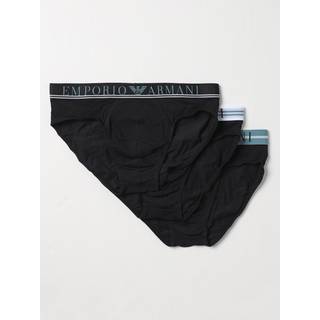 EMPORIO ARMANI Herren Slips schwarz Baumwolle & Mix unifarben