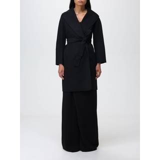 &#39;S Max Mara Messi belted virgin wool coat - black - L