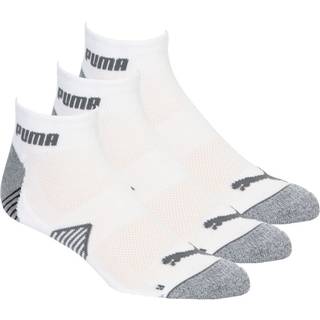Puma Essential 1/4 Cut 3 Pair Pack - Bright White