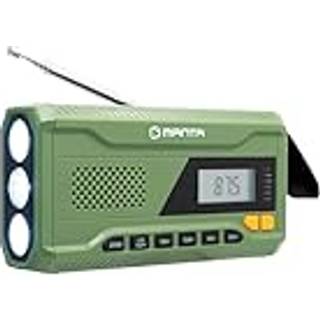 Manta Portable Emergency Radio - FM - Mono - Grøn