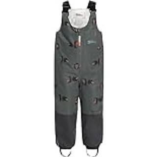Jack Wolfskin Kids' Gleely 2-Layer Insulated Print Bib Slate Green Allover, 92