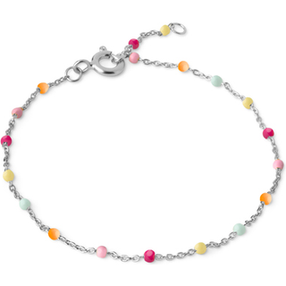 ENAMEL Copenhagen Armbånd - Lola - Rainbow Silver Colour