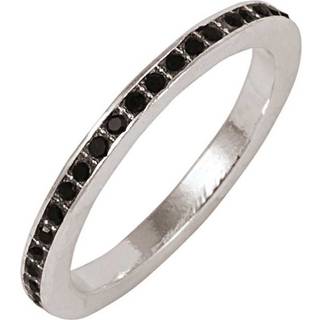 Ring Strass schwarz 16mm