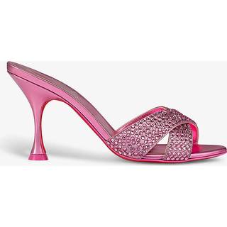 Christian Louboutin Mariza Is Back embellished suede mules - pink - EU 36.5