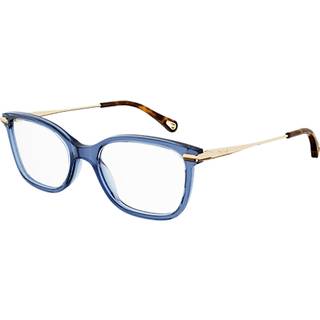 Chloé CH0059O 008 51 Briller Kvinder Blue - Shiny Transparent Blue - 51mm