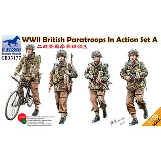 WWII British Paratroops In Action Set A