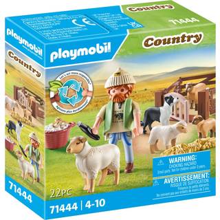Playmobil 71444 Country Byggesæt Hyrde med Fåreflok