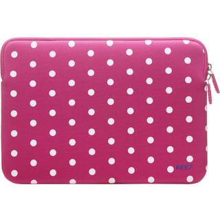 Keep 13" MacBook Pro neopren-sleeve (deep pink dot)
