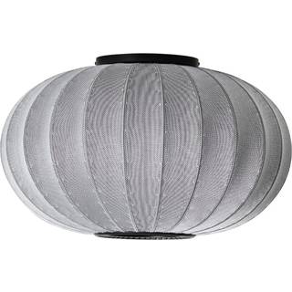 Knit-Wit 60 Rund Loftlampe Silver - Made by Hand