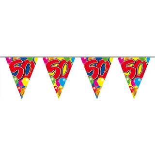 Wimpelkette Ballons 50 Jahre