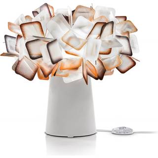 Slamp Clizia bordlampe, hvid/orange