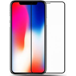 Skærmbeskytter i 9H hærdet glas til iPhone 14 Plus, Svart