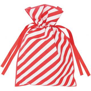 Paper Poetry Geschenktasche rot-weiß 30x45cm - Rot-Weiß