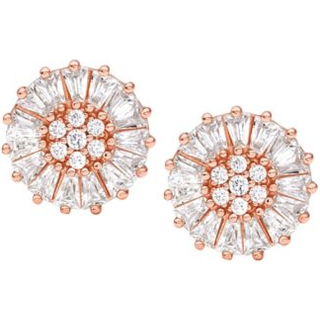 MK Precious Metal-Plated Sterling Silver Pavé Stud Earrings - Rose Gold - Michael Kors - ONE SIZE