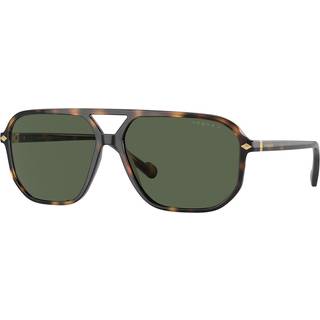 VOGUE EYEWEAR Mand VO5531S 27189A Solbriller Nylon Brun Grøn Geometrisk Polariseret