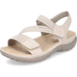 Rieker W Sandal m Elasikremme Beige 43