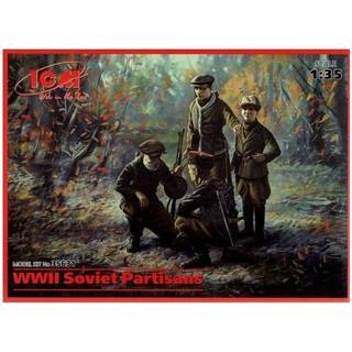 WWII Soviet Partisans (4 figures)