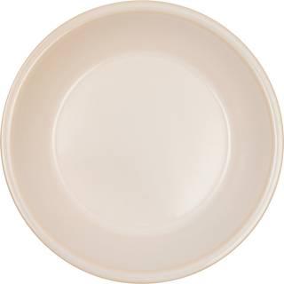 Yuka dyb tallerken, offwhite, pakke med 2