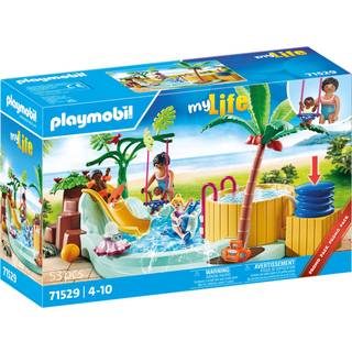 Playmobil My Life Børnepool med boblebad 71529