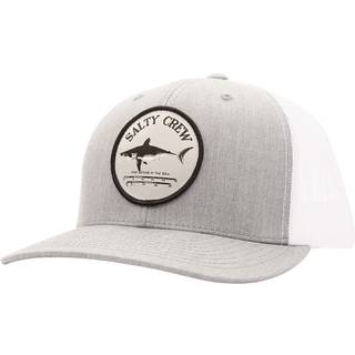 Salty Crew Cap - Bruce Retro Trucker Heather Grey/White