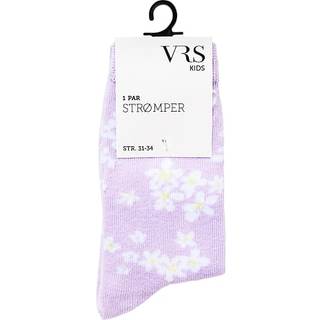 VRS børne strømper str. 26/30 - printet (På lager i butik)