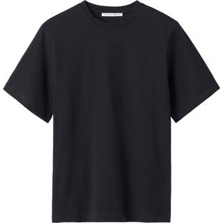 Lori T-shirt Bomuld Med Rund Hals - Black - M